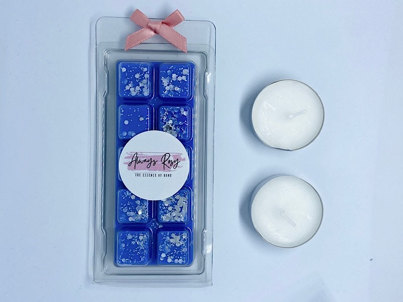Lavender & Vanilla Wax Melt Snap Bar - Oriental & Floral Scent - 50g