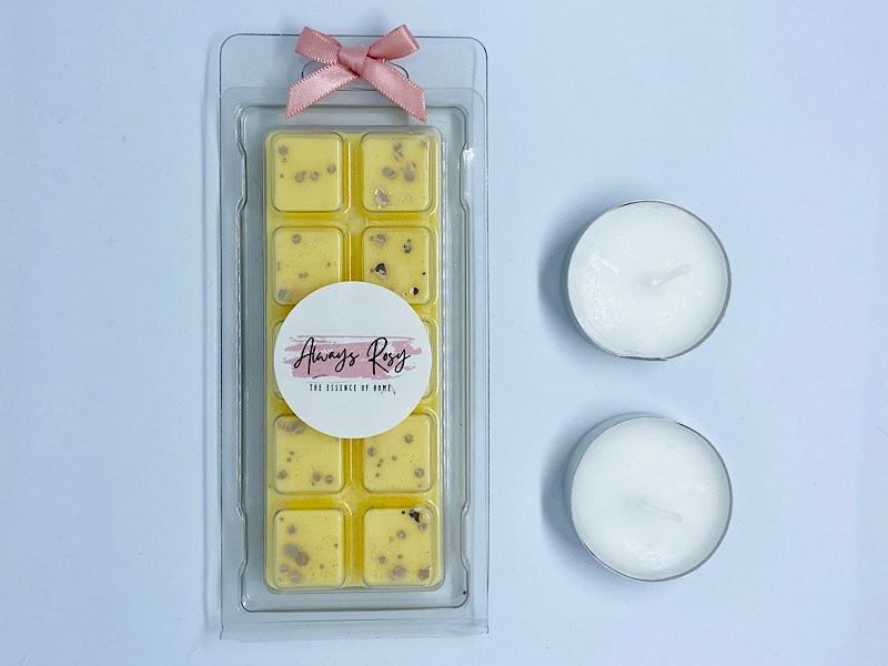 Sherbet Lemon Wax Melt Snap Bar - Sweet & Fruity Scent - 50g